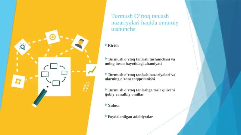 Turmush O’rtoq tanlash nazariyalari haqida umumiy tushuncha 1
