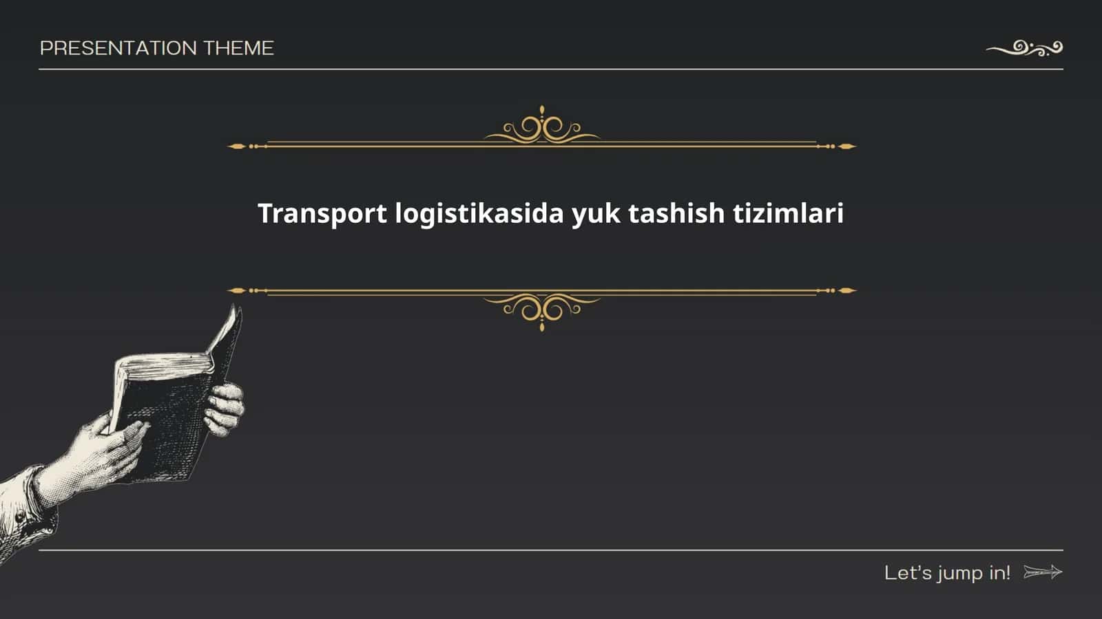 Transport logistikasida yuk tashish tizimlari 1