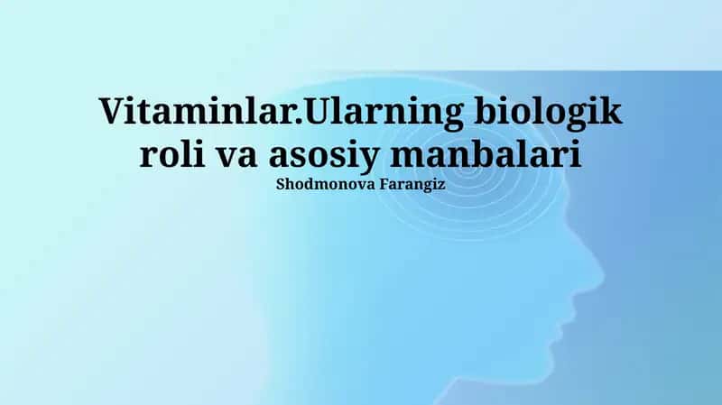 Yog‘da eriydigan vitaminlar 1