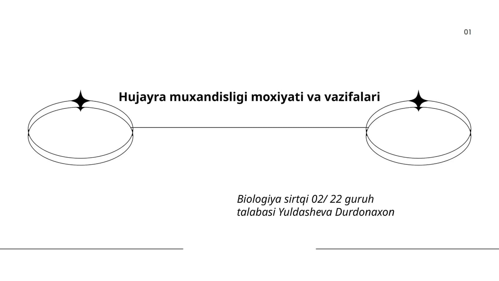 Hujayra muxandisligi moxiyati va vazifalari 1