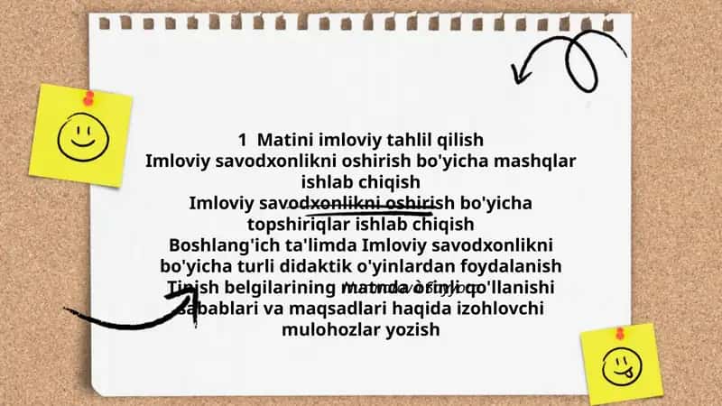 Matini imloviy tahlil qilish 1