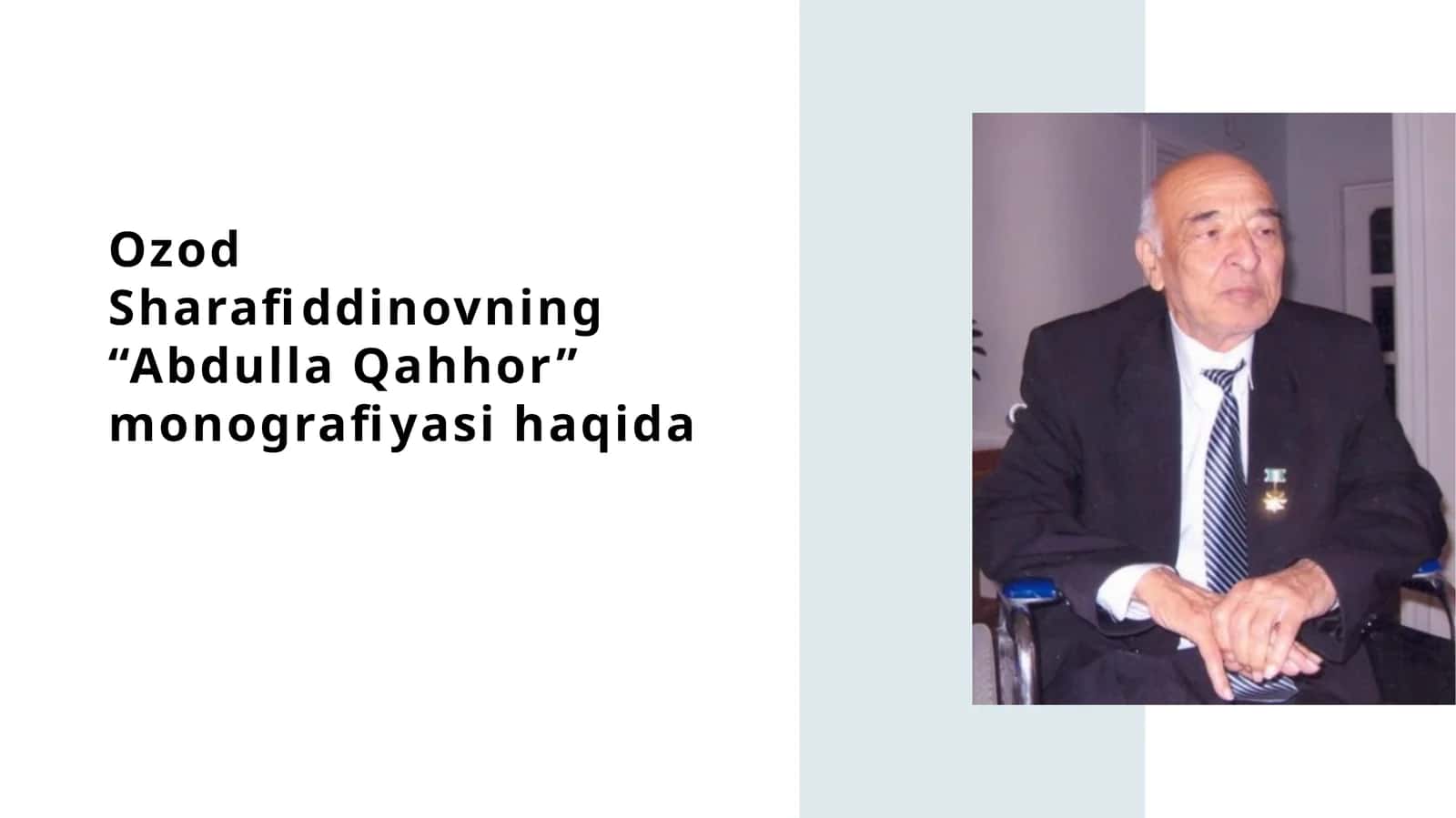 Abdulla Qahhor 1