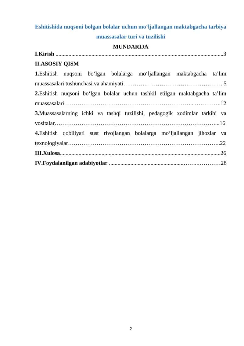 Maktabgacha Tarbiya Muassasalari 1