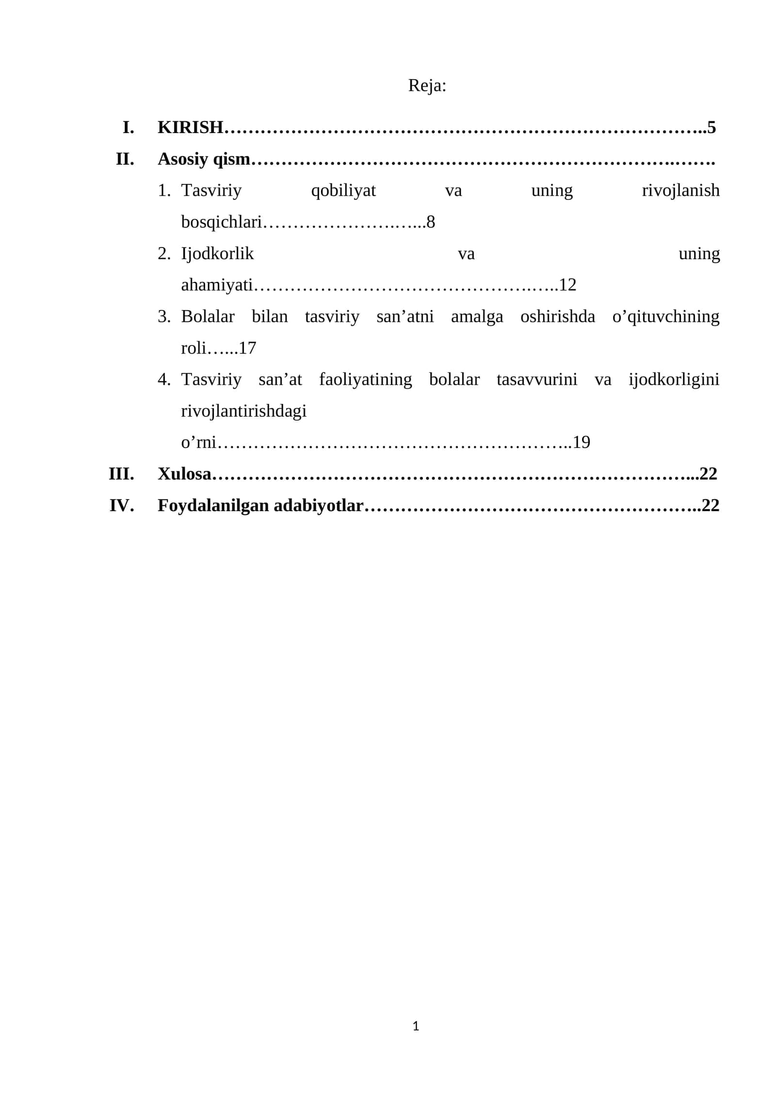 Tasviriy San'at va bolalar 1