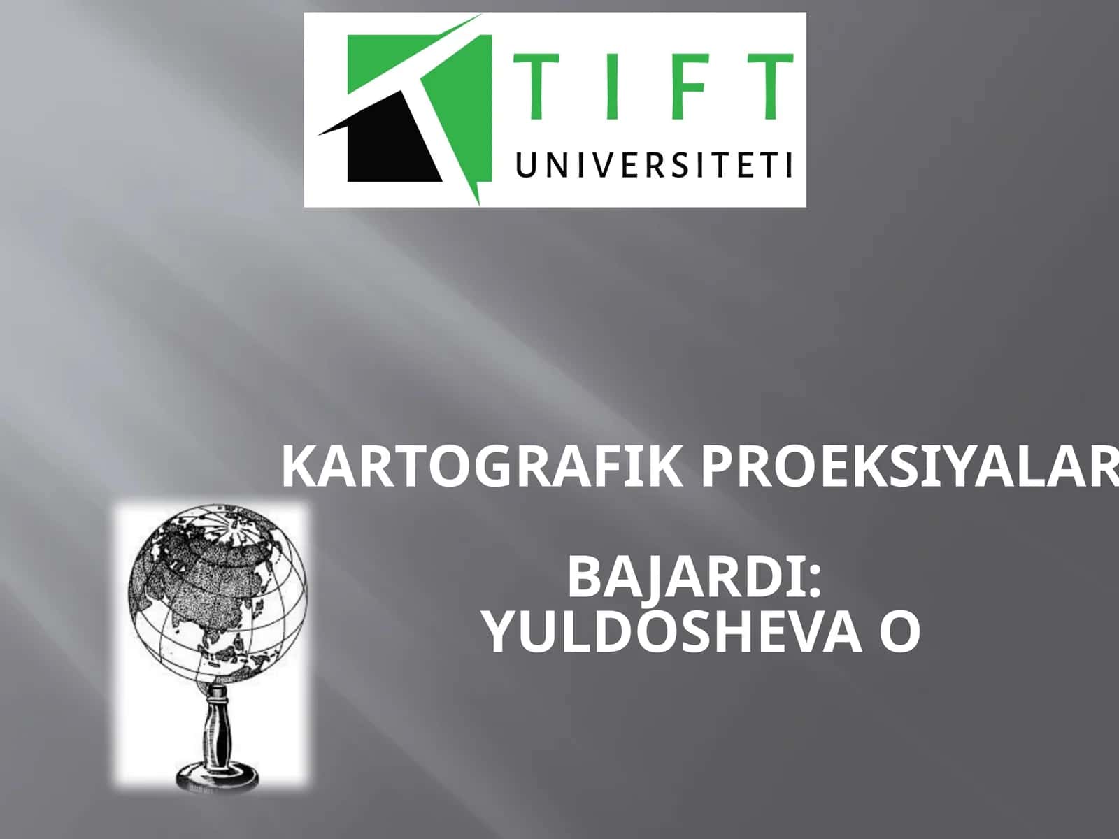 Kartografik proeksiyalar 1