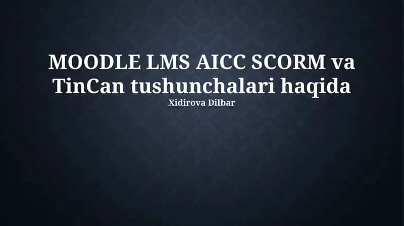 MOODLE LMS 1