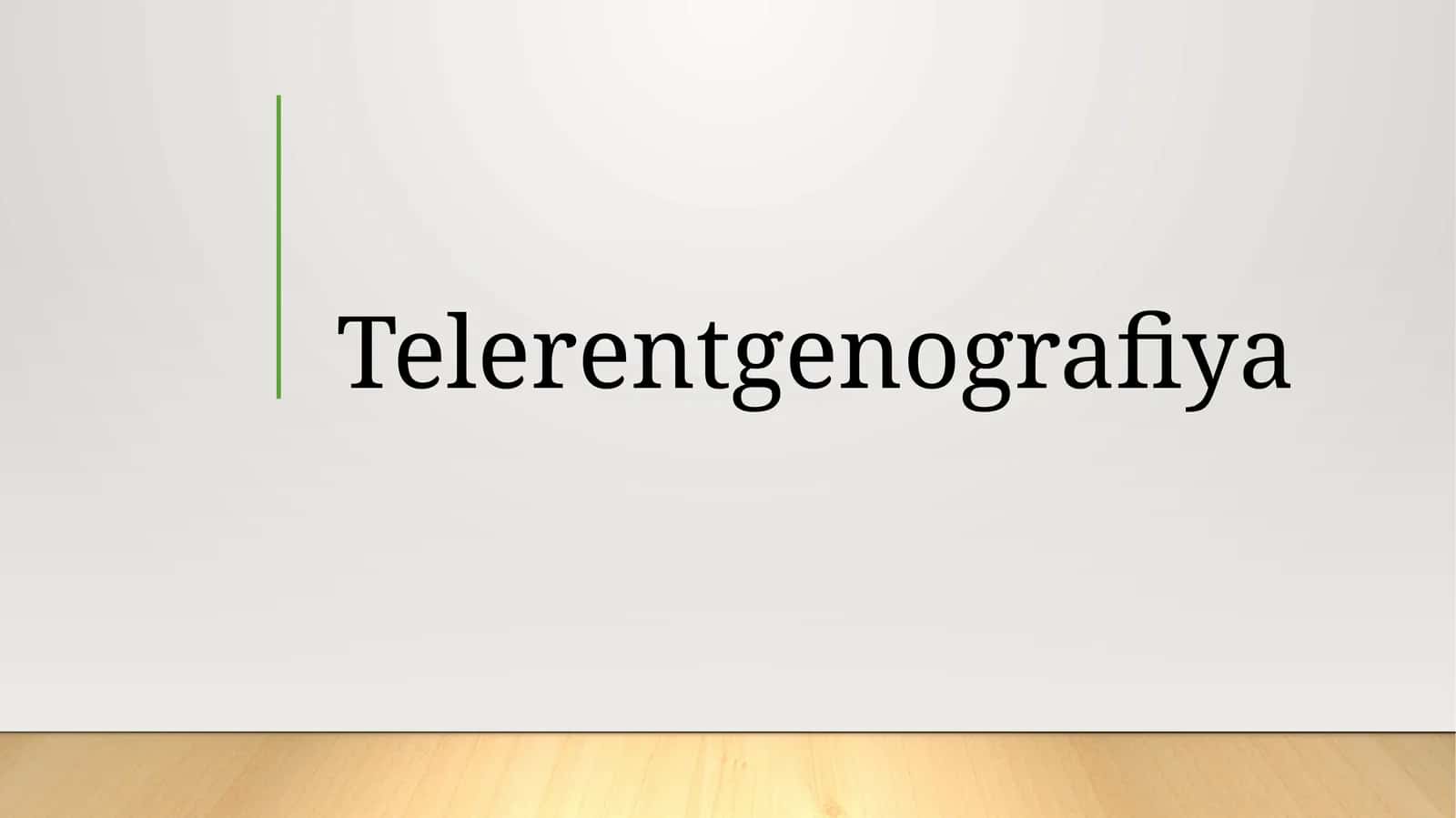 Telerentgenografiya 1