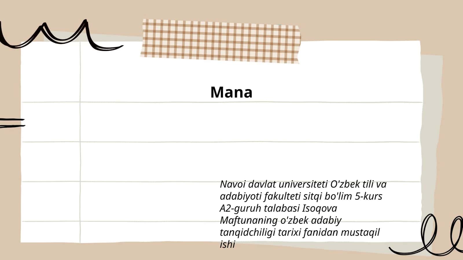 O'zbek adabiy tanqidchiligi tarixi 1