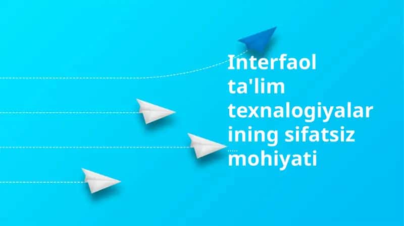 Ta'lim Texnologiyalari 1