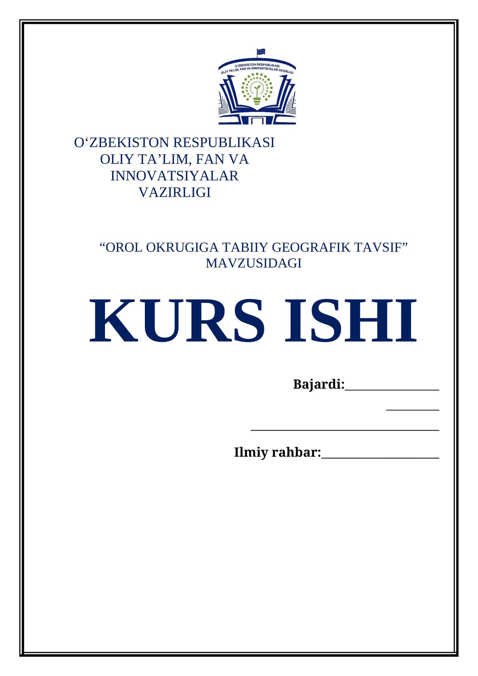 OROL OKRUGIGA TABIIY GEOGRAFIK TAVSIF 1