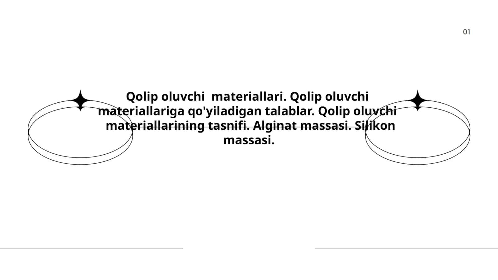 Qolip oluvchi materiallarning tasnifi 1