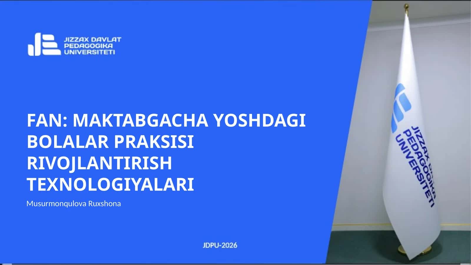 MAKTABGACHA YOSHDAGI BOLALAR PRAKSISI RIVOJLANTIRISH TEXNOLOGIYALARI 1