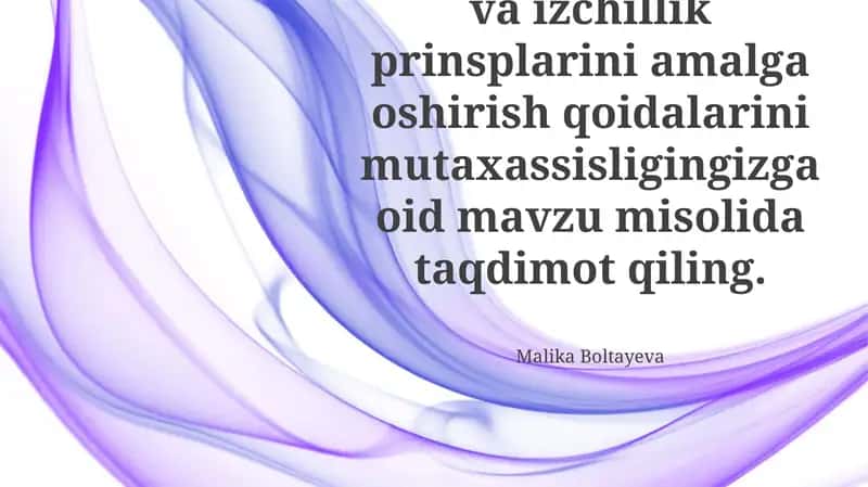 Ta'limda Sistematiklik va Izchillikni Belgilash 1