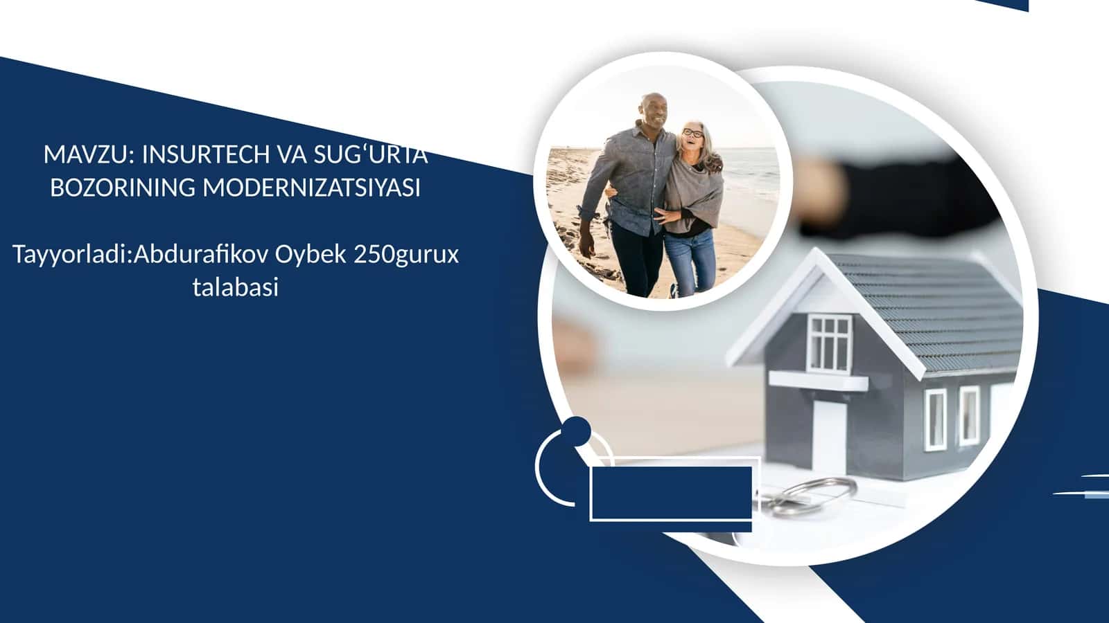 INSURTECH VA SUG‘URTA BOZORINING MODERNIZATSIYASI 1