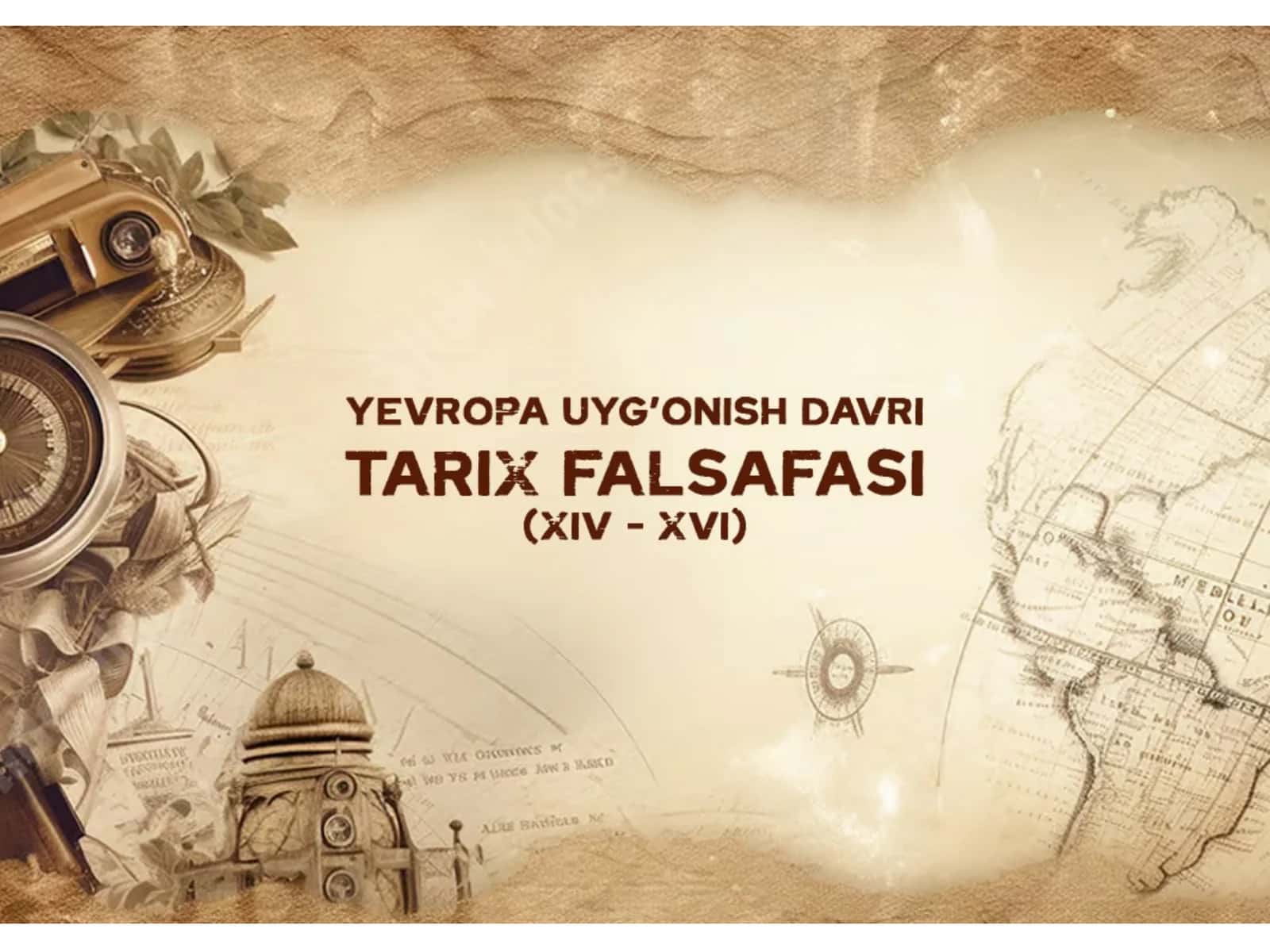 YEVROPA UYG'ONISH DAVRI FALSAFASI 1