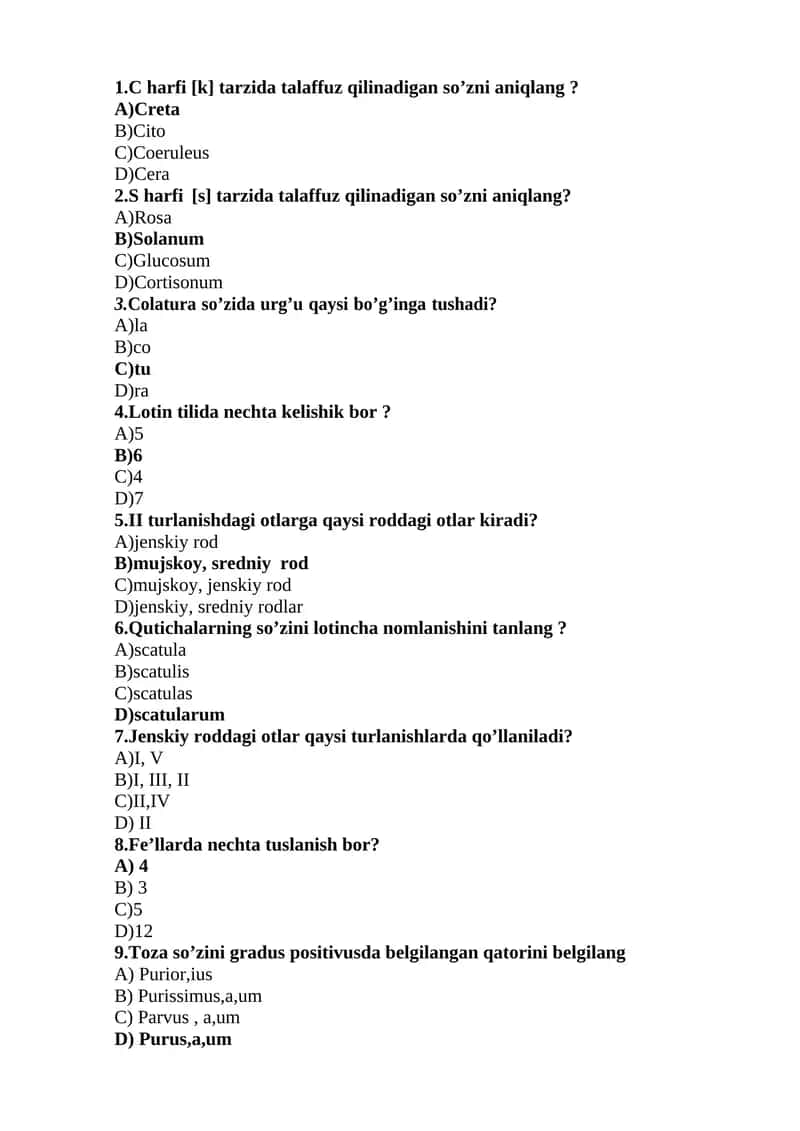 Lotin alifbosi 1