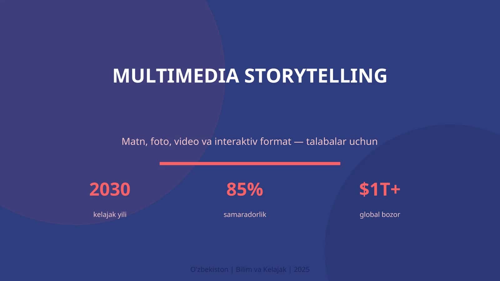 MULTIMEDIA STORYTELLING 1