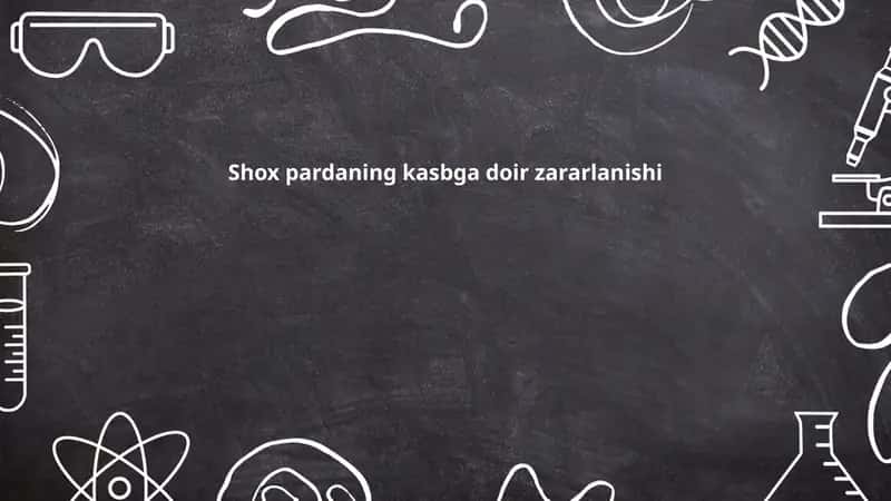 Shox pardaning anatomiyasi 1