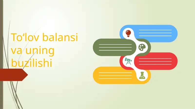 Toʻlov balansi va uning buzilishi 1