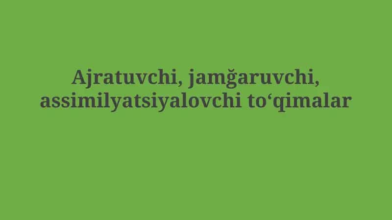 To'qimalarni ajratish va saqlash usullari 1