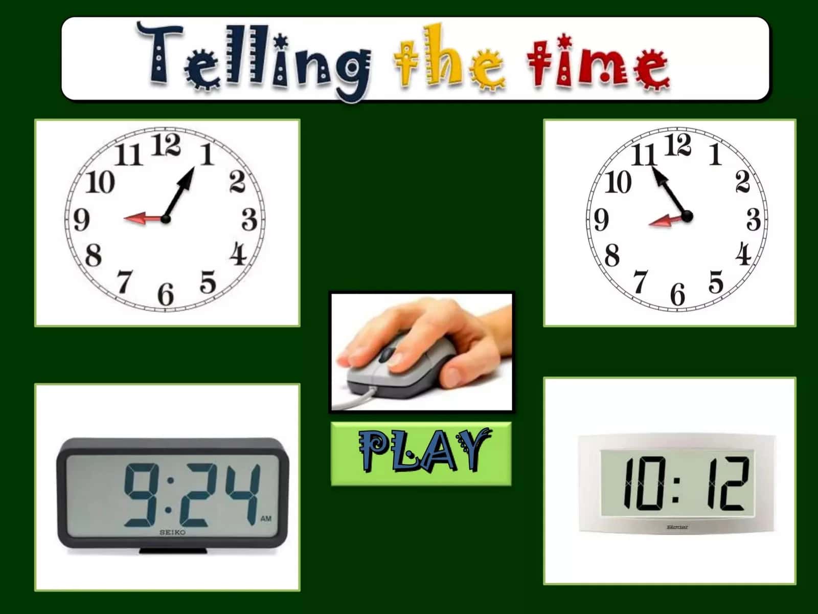 Asking the time (buklet) 1