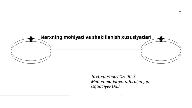 Narxning mohiyati va shakillanish xususiyatlari 1