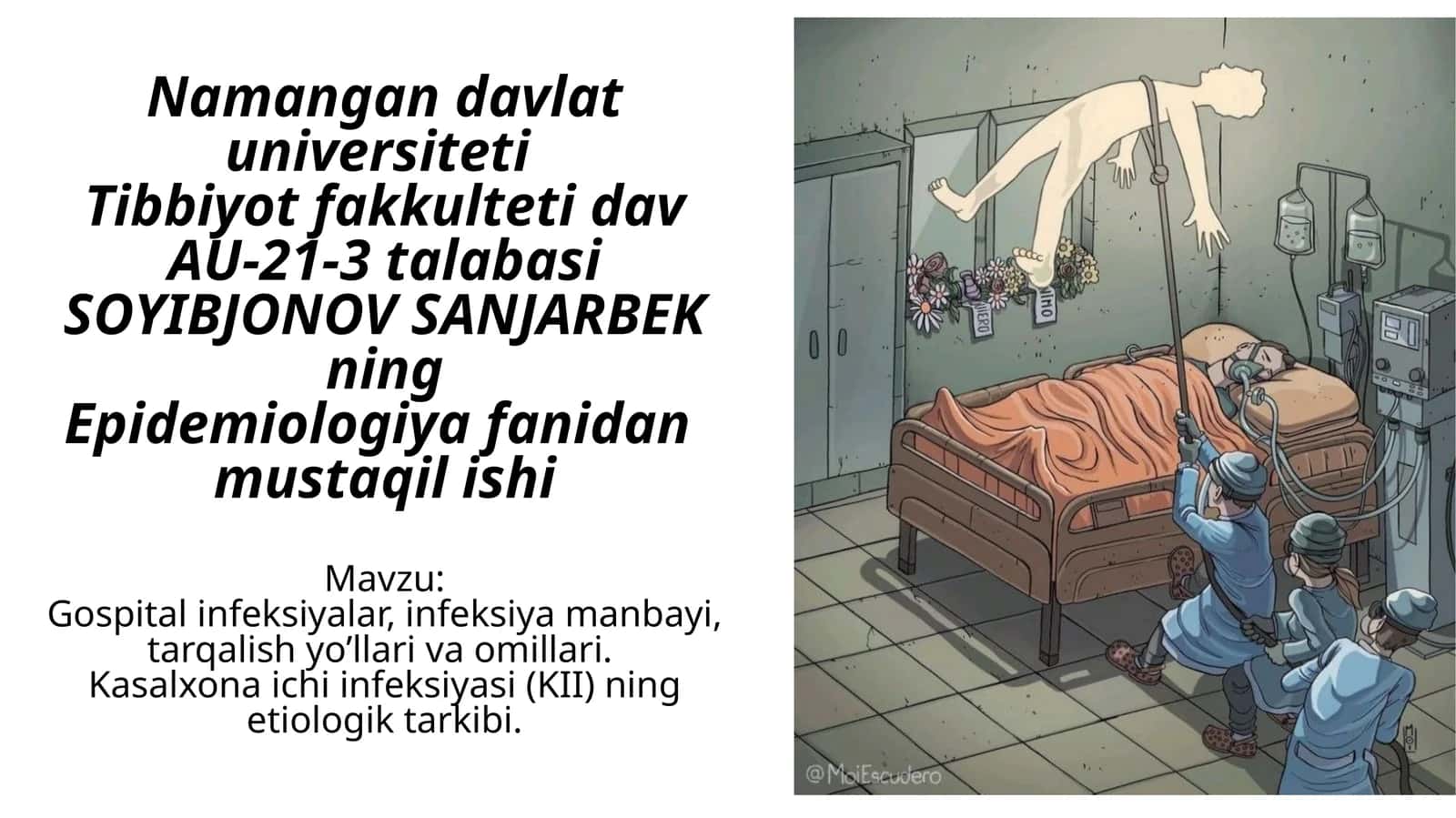 Epidemiologiya fanidan mustaqilishi 1