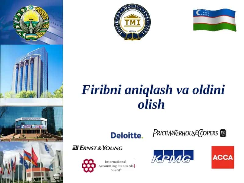 Firibni aniqlash va oldini olish 1