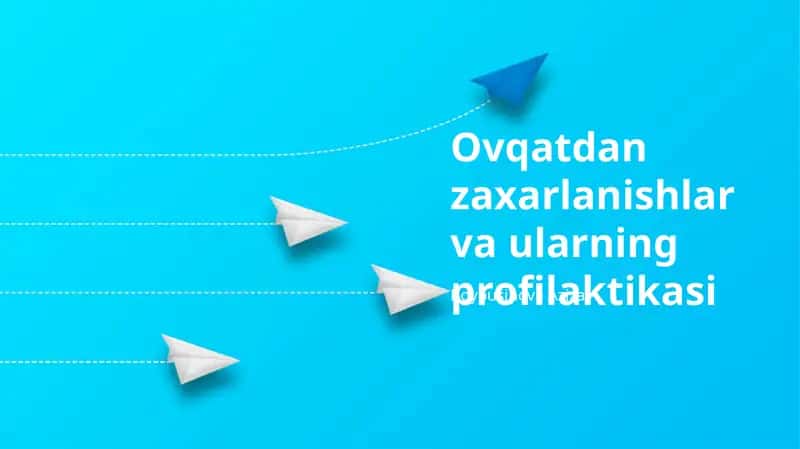 Oziq-ovqatdan zaharlanishlar va ularning profilaktikasi 1