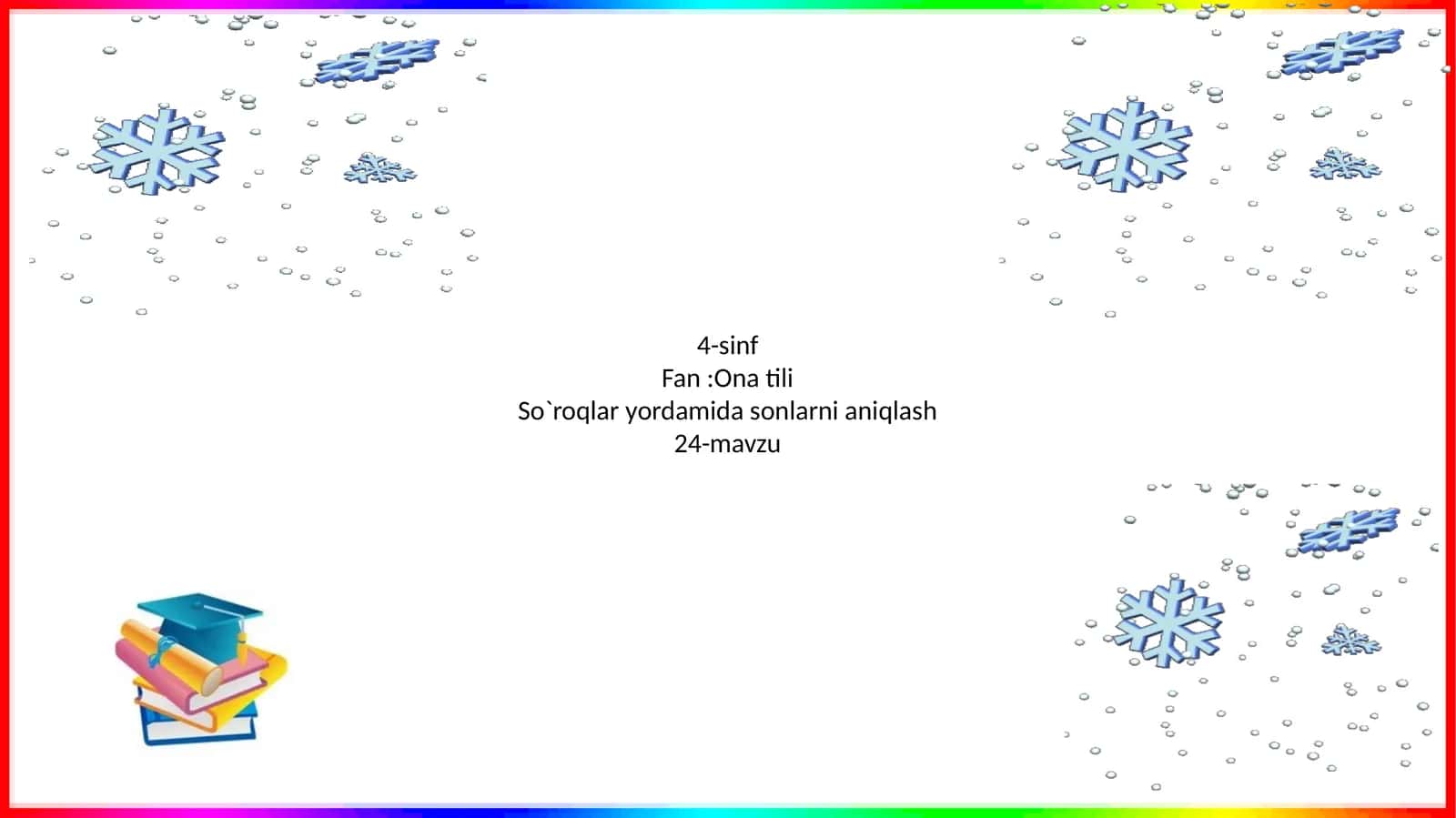 So`roqlar yordamida sonlarni aniqlash 1