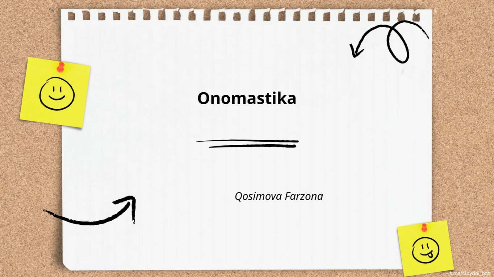 Onomastika 1