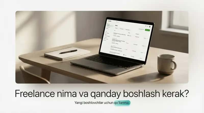 Freelance nima va qanday boshlash kerak 1
