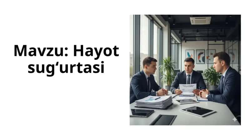 Hayot sugʻurtasi 1