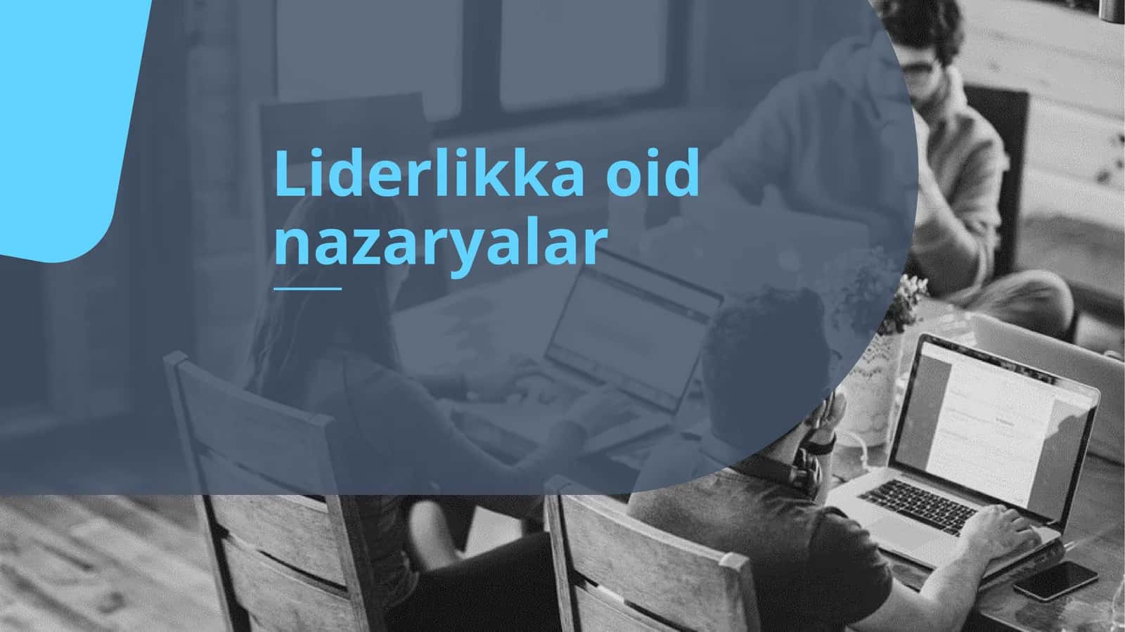 Liderlikka oid nazaryalar 1
