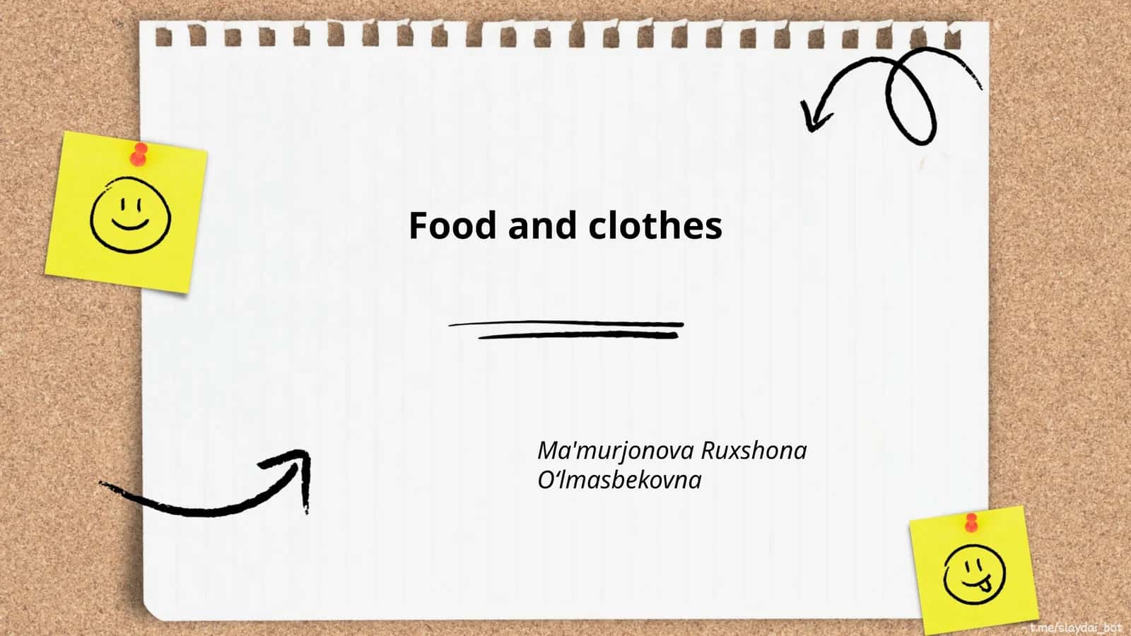 Nutritional Value of Different Food Types 1