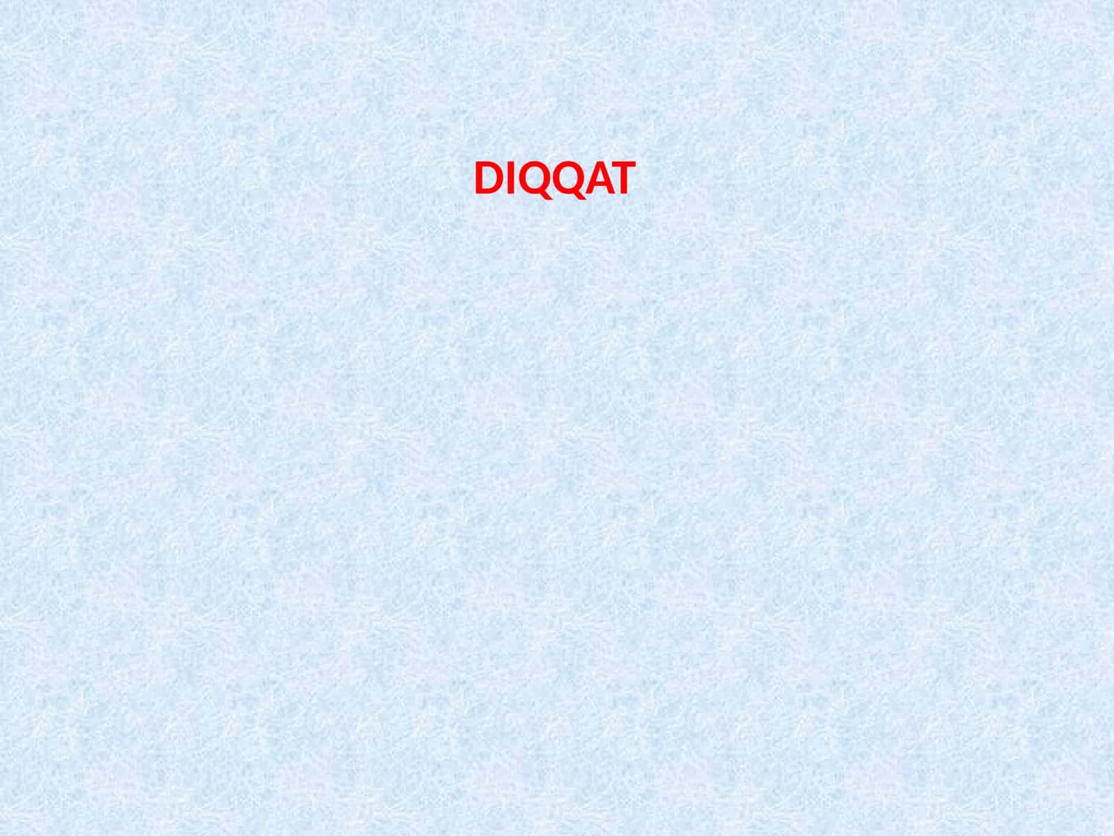 Diqqatning nerv-fiziologik asoslari 1
