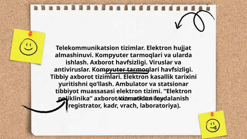 Telekommunikatsion tizimlar 1