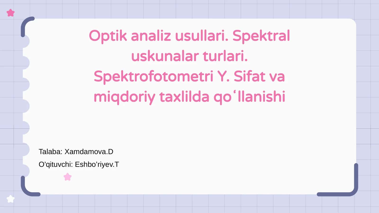 Optik analiz usullari 1
