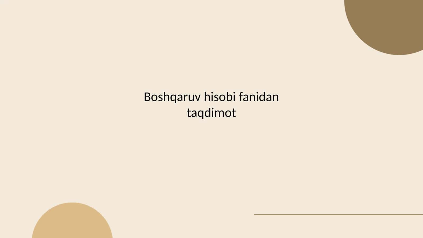 Buyurtmali kalkulyatsiya usuli 1