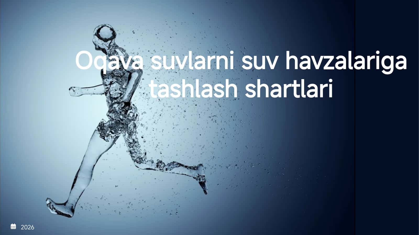 Oqava suvlarni suv havzalariga tashlash shartlari 1