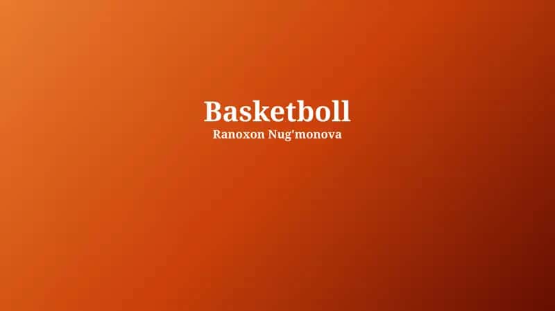 Basketboll 1