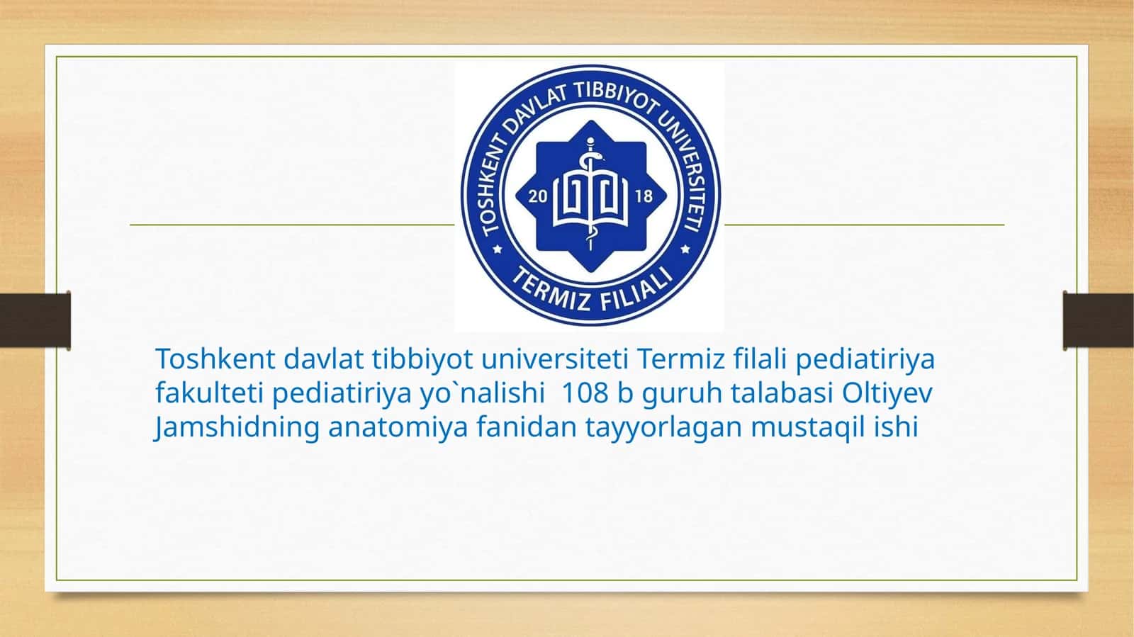 Suyak iligi: taraqqiyoti, tuzilishivazifasi.. Qizililik,sariqilik 1