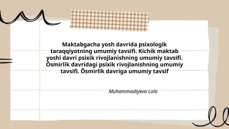 Muhammadiyeva Lola 1