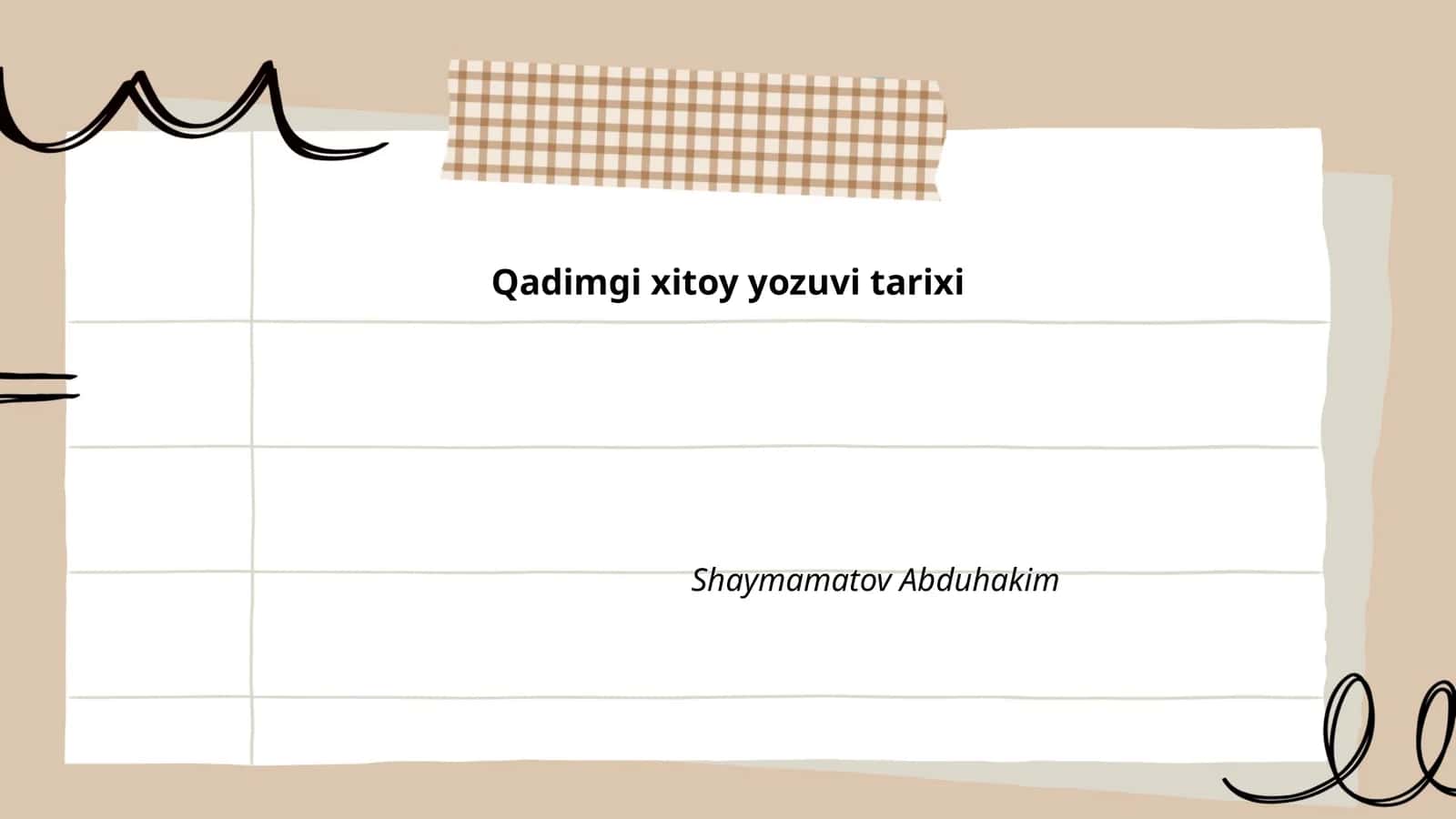 Qadimgi xitoy yozuvi tarixi 1