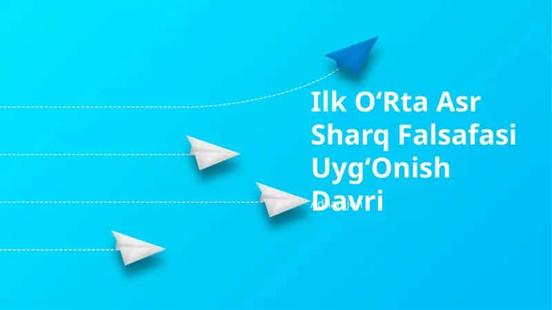 Ilk Oʻrta Asr Sharq Falsafasi Uygʻonish Davri 1