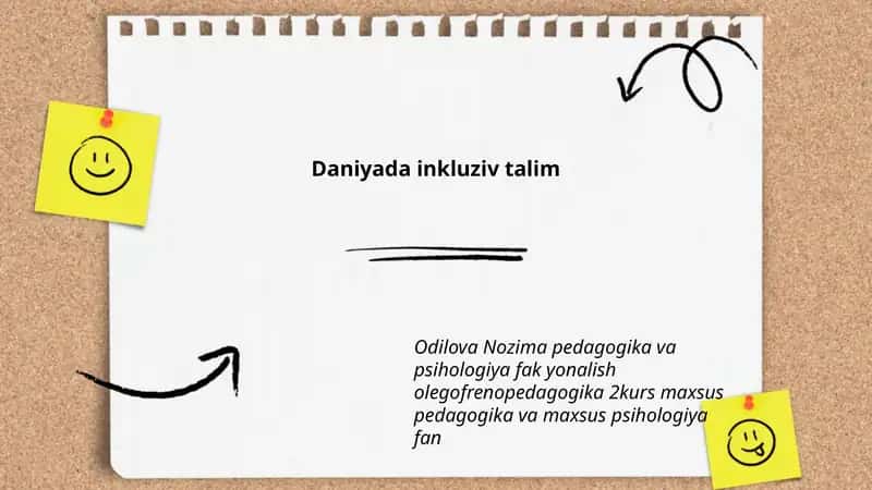 Daniyada inkluziv talim 1