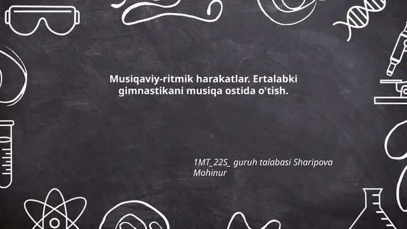 Musiqaviy-ritmik harakatlar konsepsiyasi 1