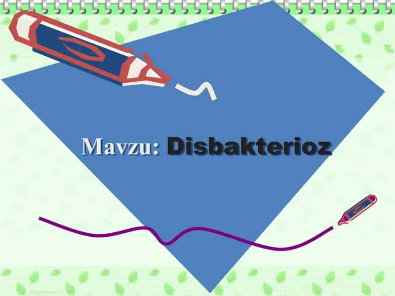 Disbakterioz 1
