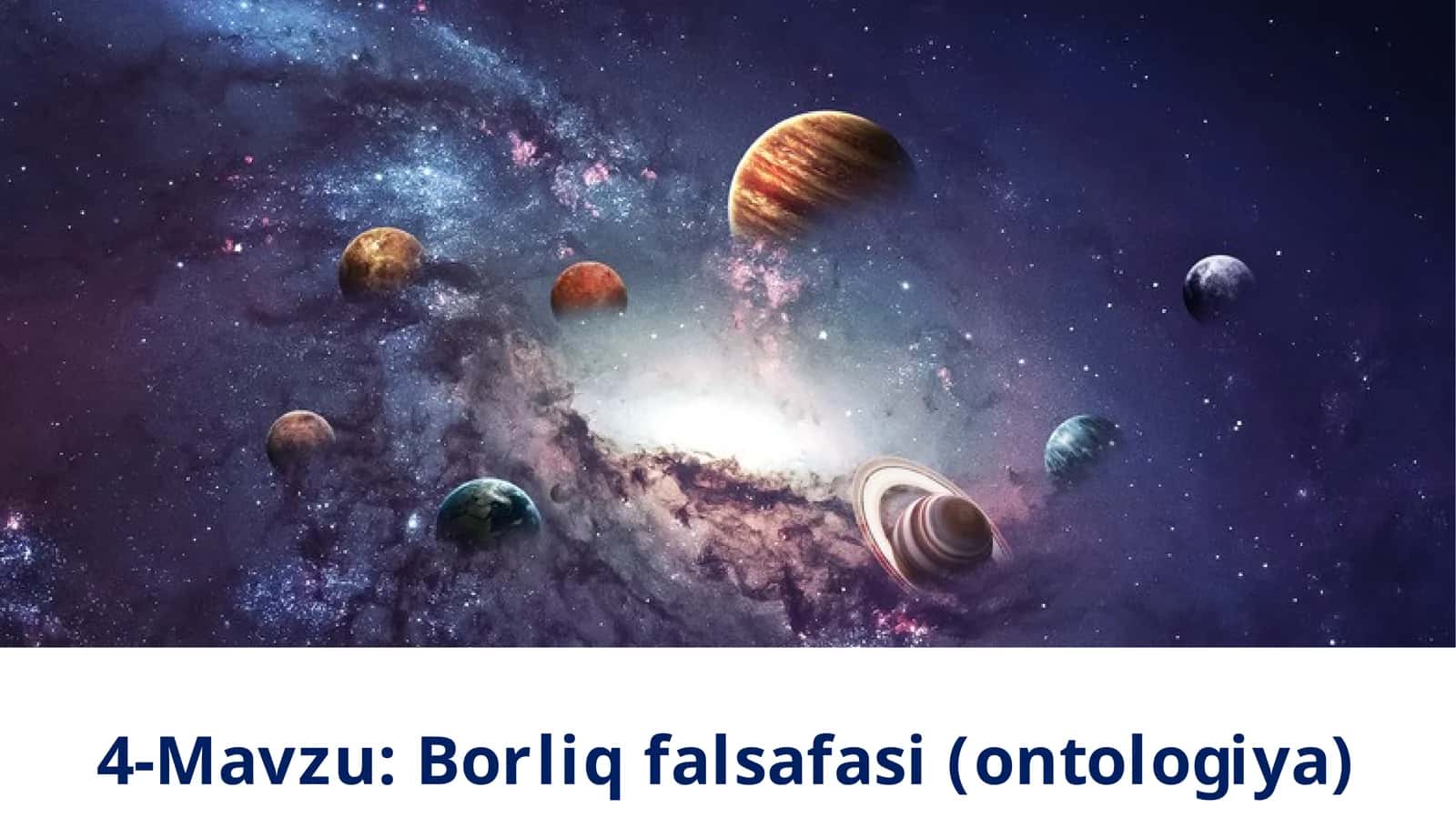 Borliqfalsafasi(ontologiya) 1
