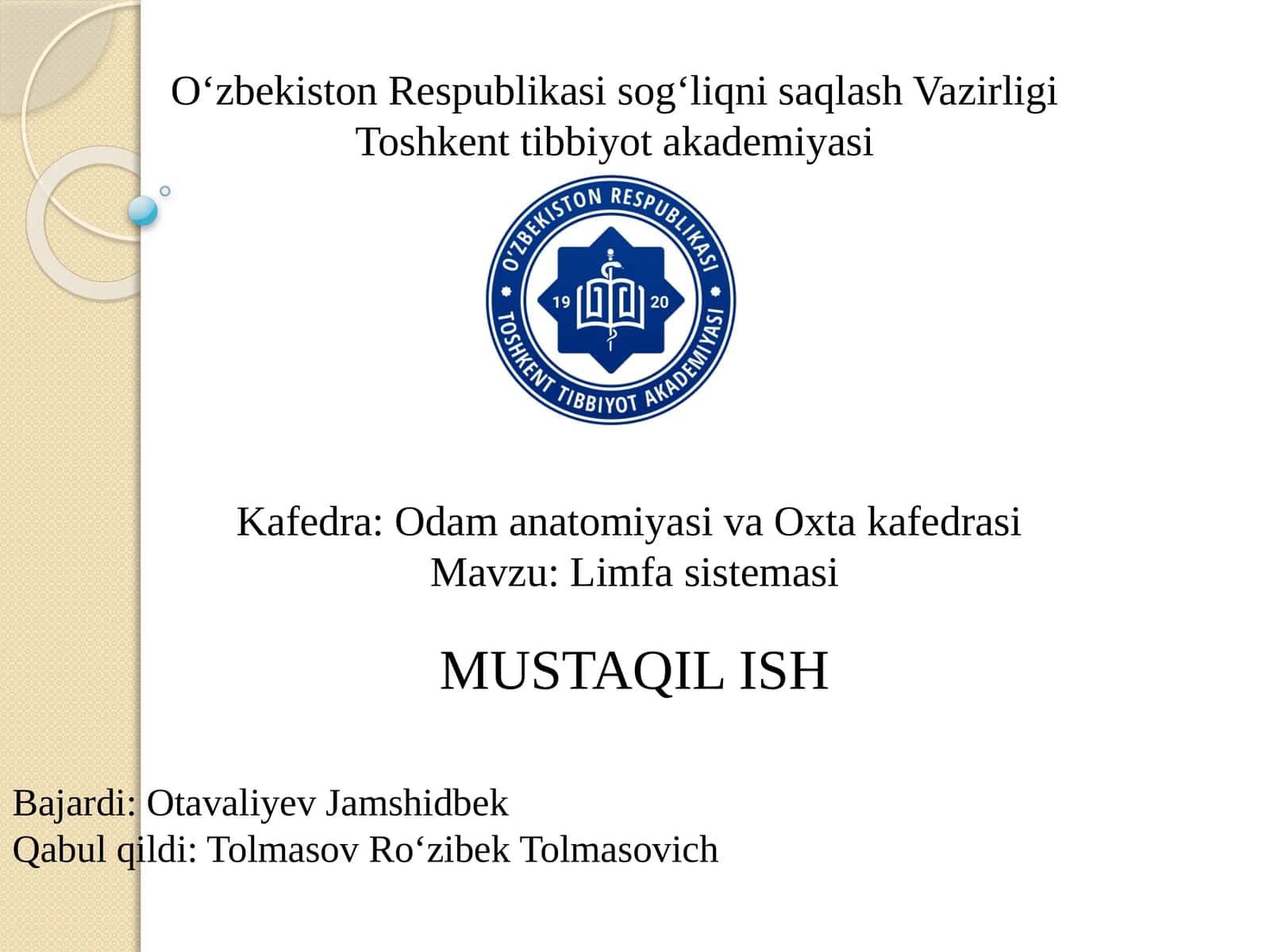 Limfasistemasi 1